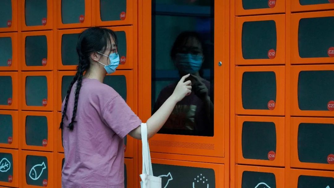香蕉视频软件免费工業平板電腦攜手外賣取餐櫃，邁進外賣新時代